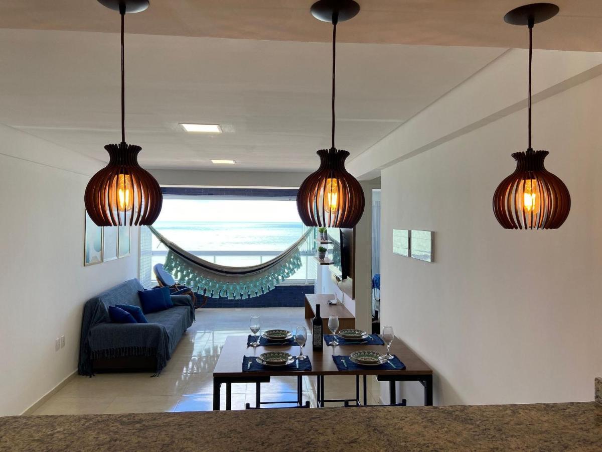 Bela Hospedagem - Flat pé na areia no Bessa com vista incrível do mar João Pessoa Esterno foto