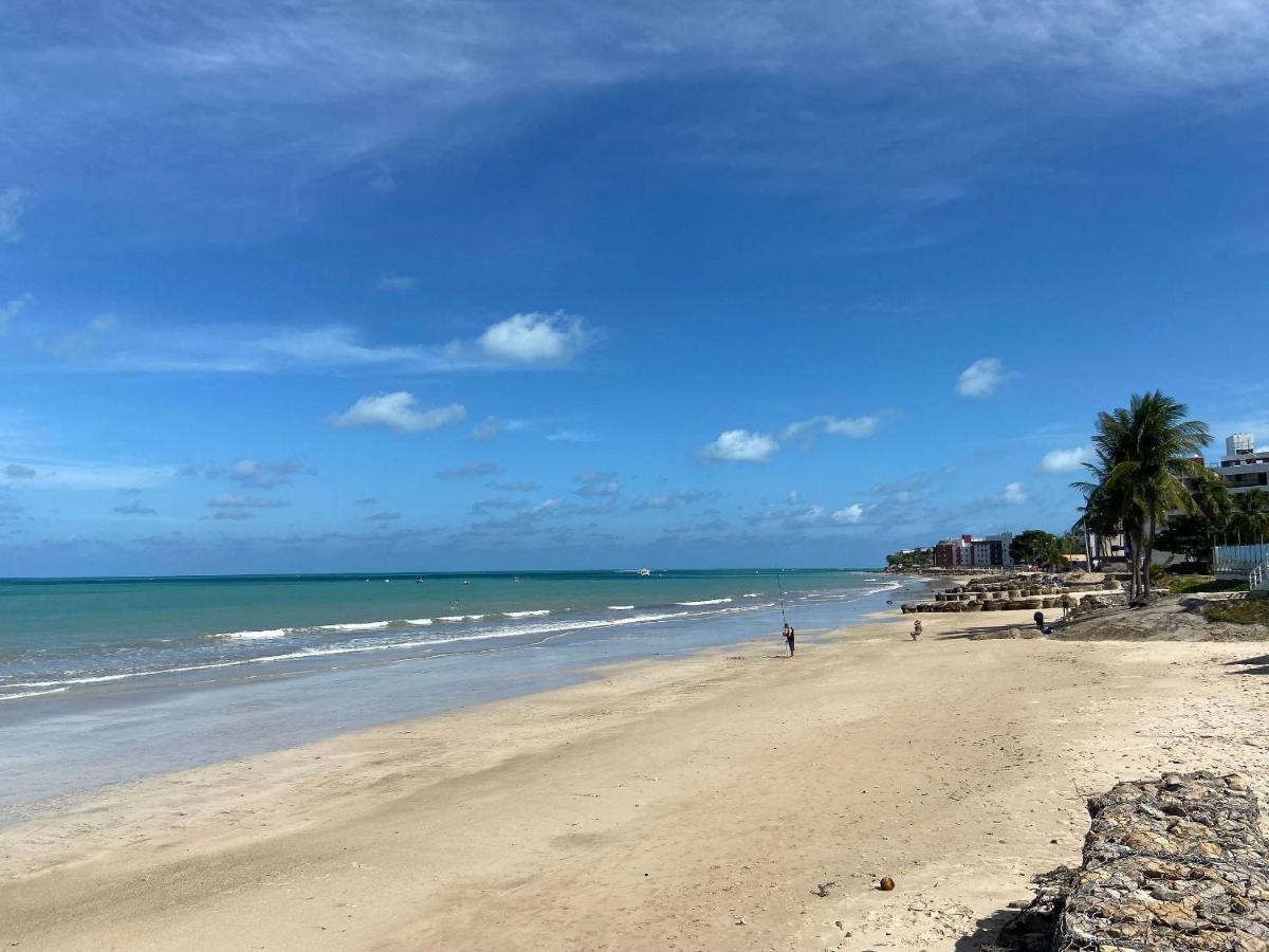 Bela Hospedagem - Flat pé na areia no Bessa com vista incrível do mar João Pessoa Esterno foto